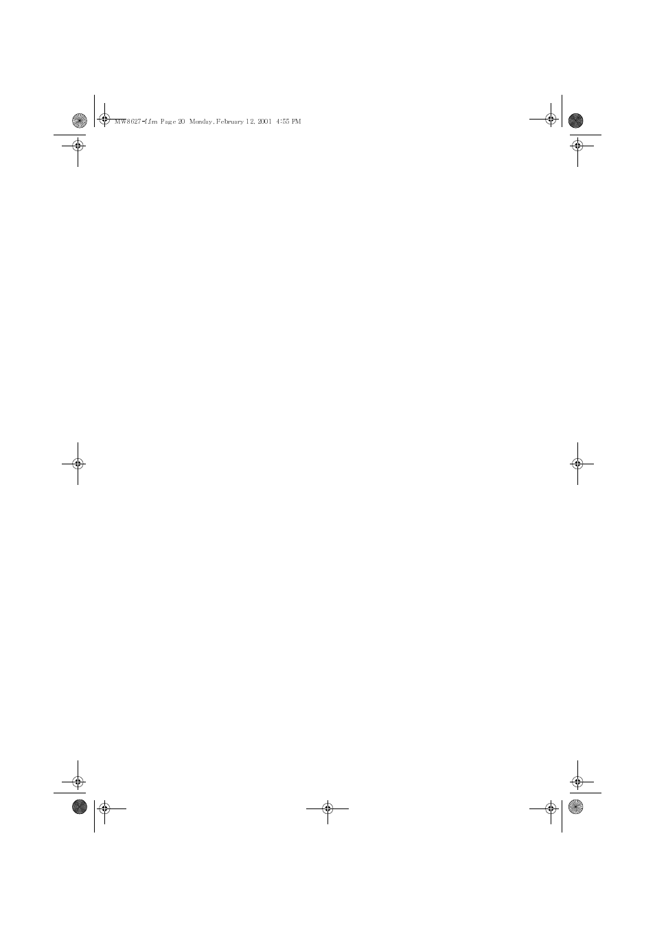 Emerson radio corp | Emerson MW8627W User Manual | Page 20 / 20