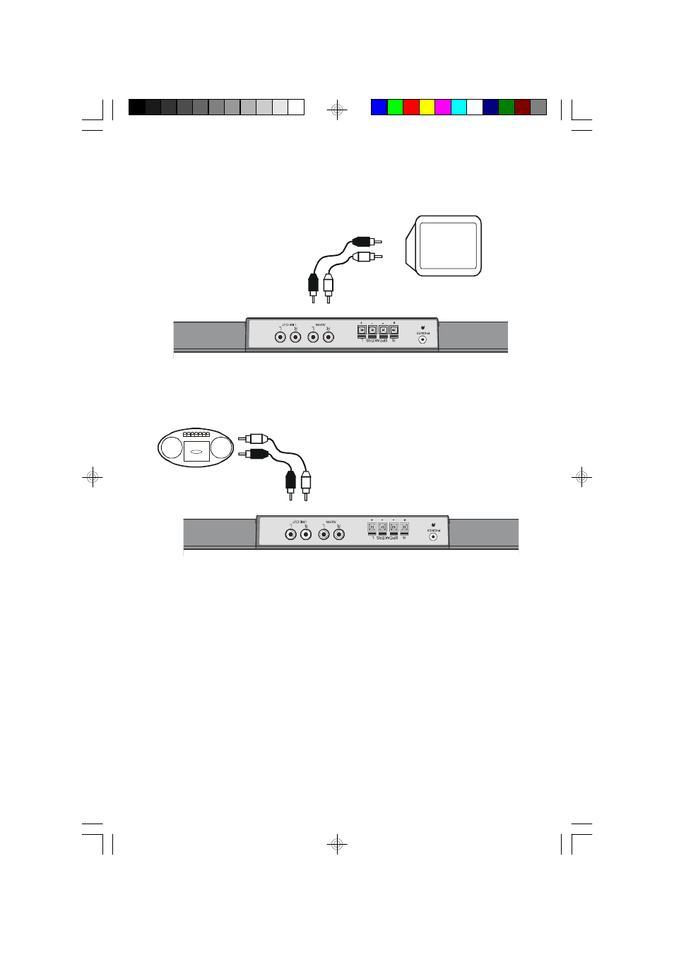 Connecting to external audio sources | Emerson Radio MS3103 User Manual | Page 8 / 38