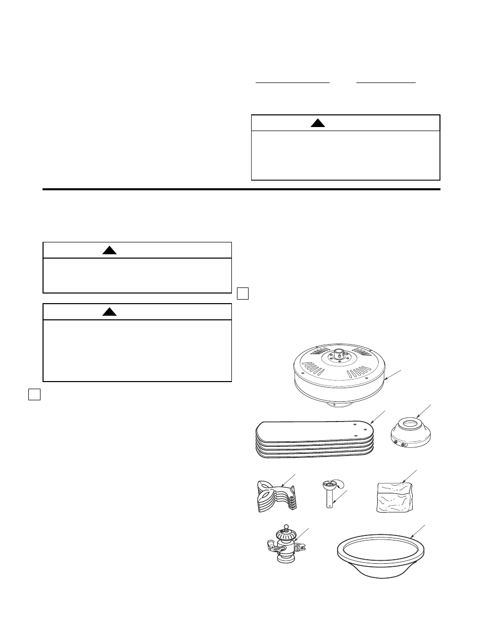 Unpacking instructions | Emerson CF712WB01 User Manual | Page 3 / 12