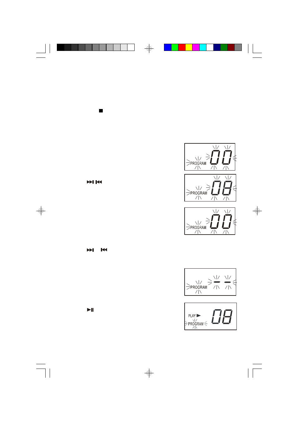 Programmed playback | Emerson Radio PD6517 User Manual | Page 12 / 22