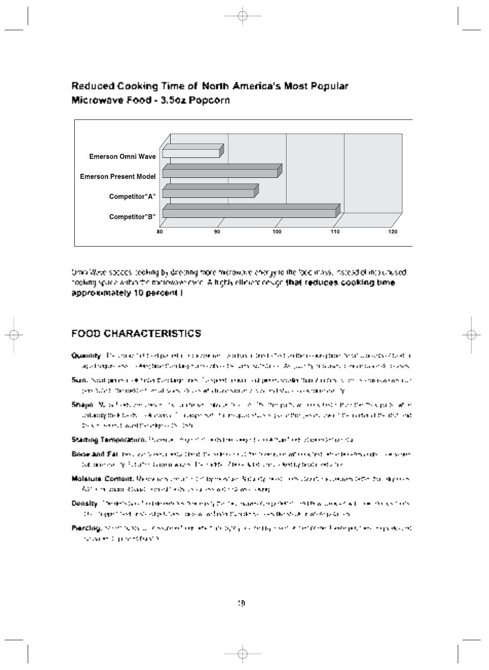 Emerson MW8108BSC User Manual | Page 20 / 39