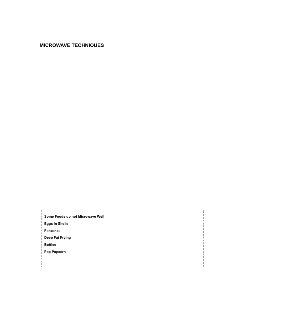 Microwave techniques | Emerson MW8108BSC User Manual | Page 21 / 39