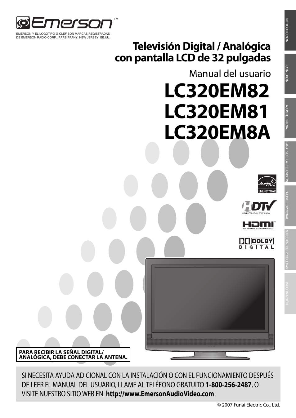 Lc320em8a_81_82_a71ff_f8_f5_f3uh_es_v3.pdf, Manual del usuario | Emerson LC320EM81 User Manual | Page 37 / 72