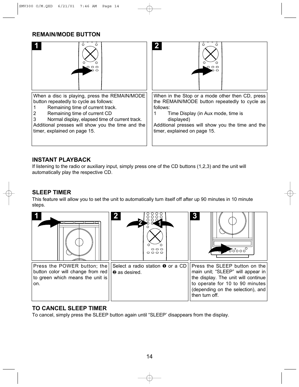 Emerson Radio SCOTT SMV300 User Manual | Page 15 / 21