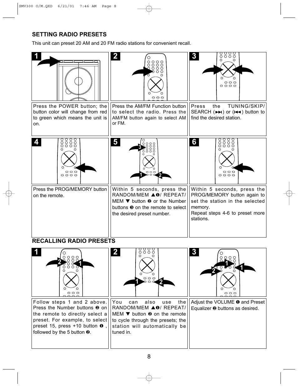 Emerson Radio SCOTT SMV300 User Manual | Page 9 / 21