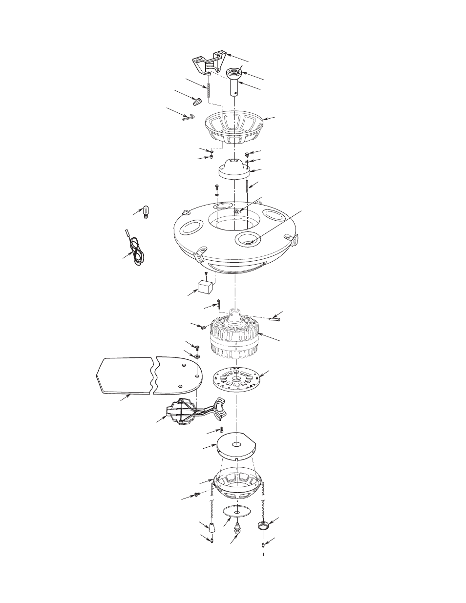 Repair parts | Emerson CF2400WB00 User Manual | Page 11 / 12