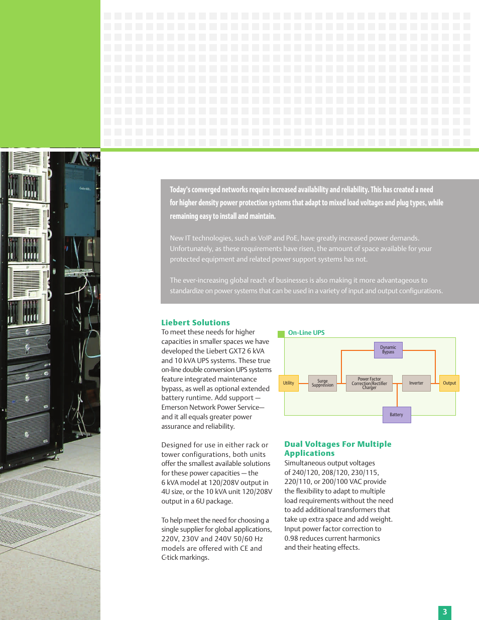 Emerson 6 kVA User Manual | Page 3 / 16