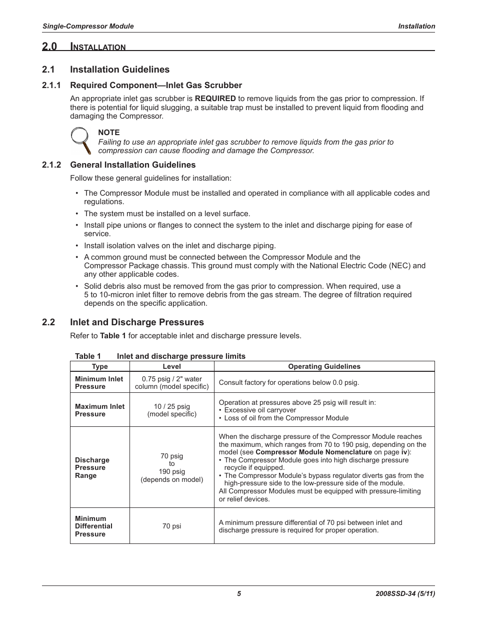 Emerson COPELAND SCROLL SZO22 User Manual | Page 11 / 34