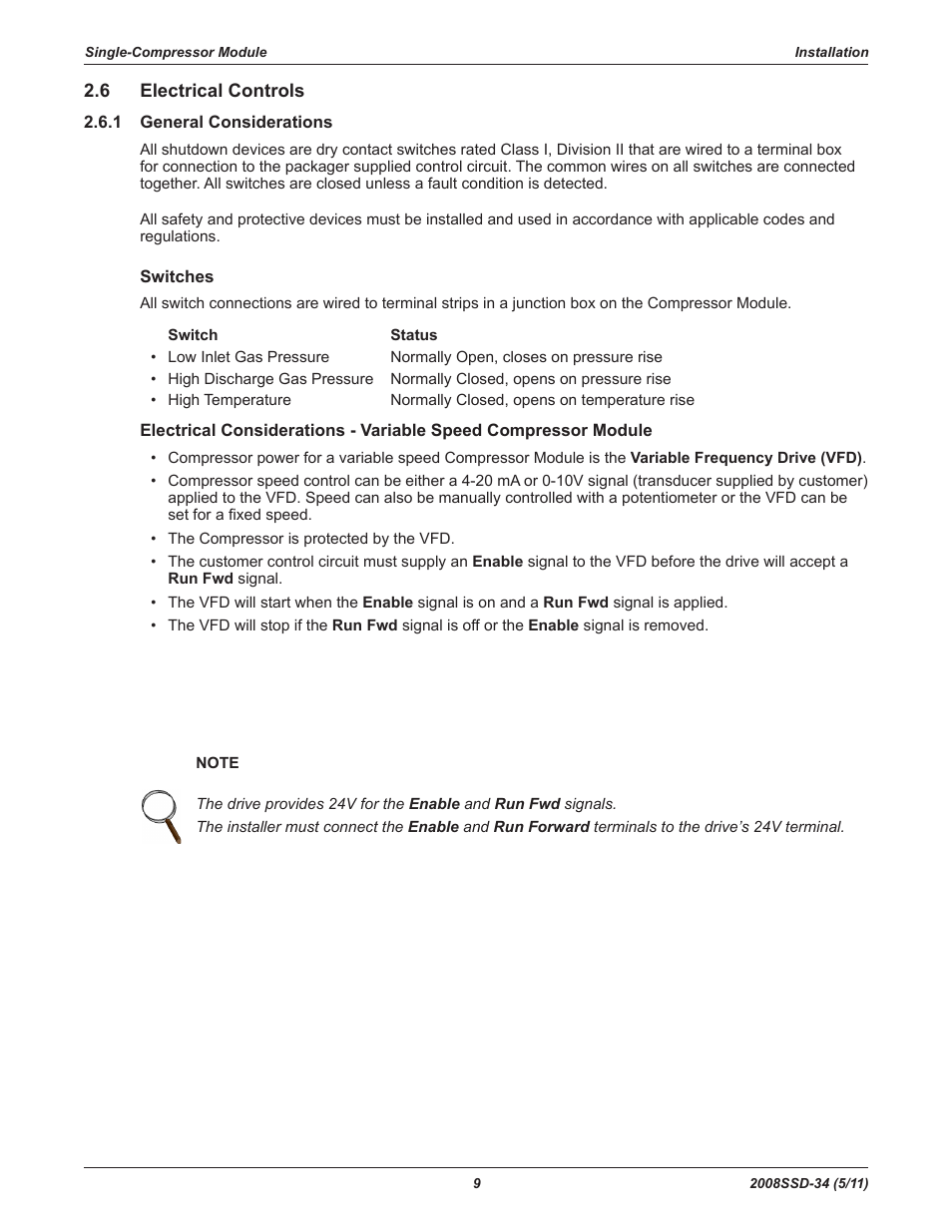 Emerson COPELAND SCROLL SZO22 User Manual | Page 15 / 34