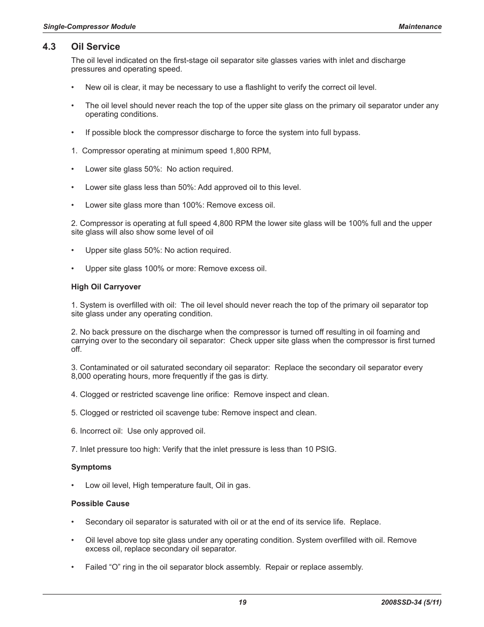 Emerson COPELAND SCROLL SZO22 User Manual | Page 25 / 34
