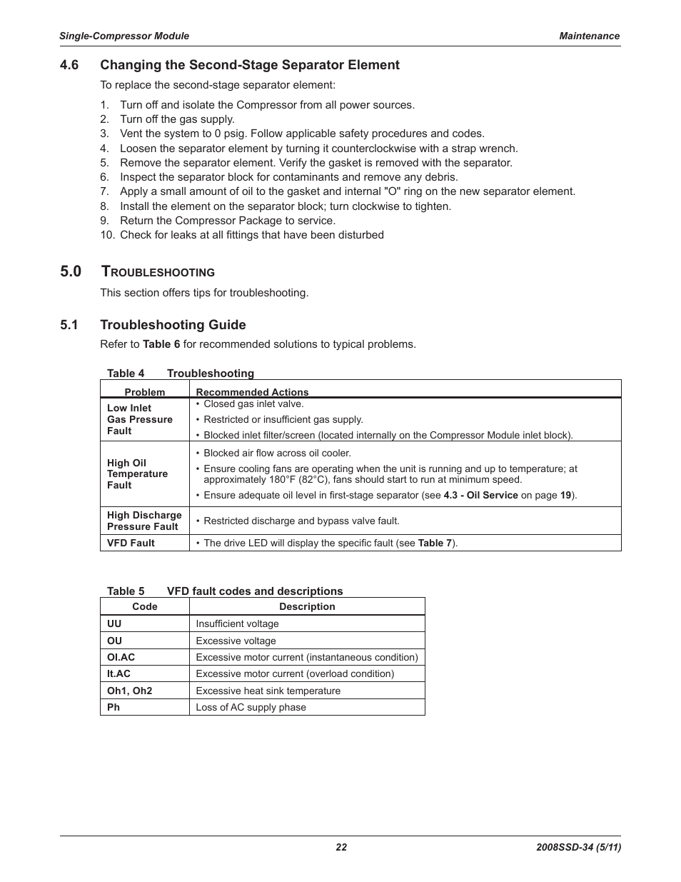 Emerson COPELAND SCROLL SZO22 User Manual | Page 28 / 34