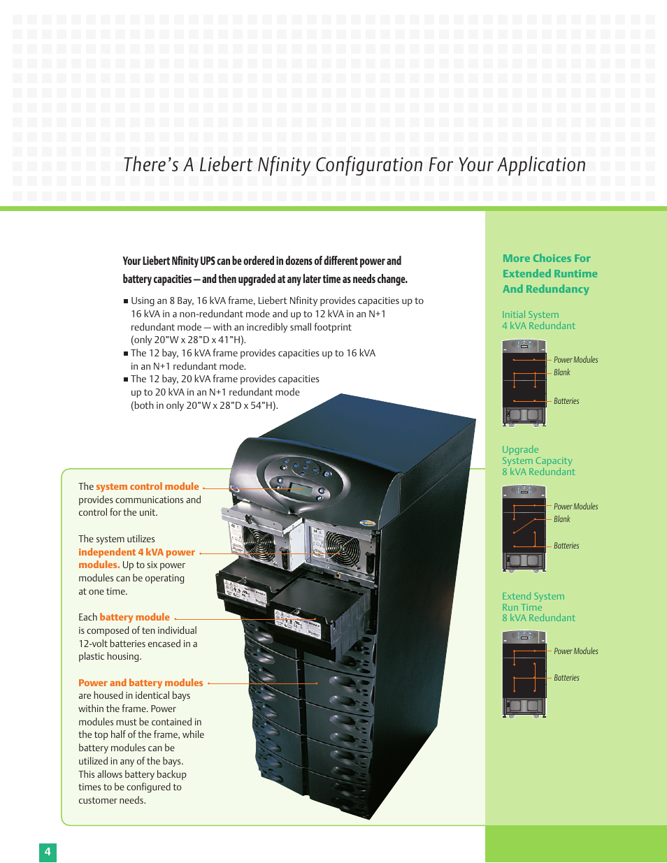 Emerson 4-16kVA User Manual | Page 4 / 8