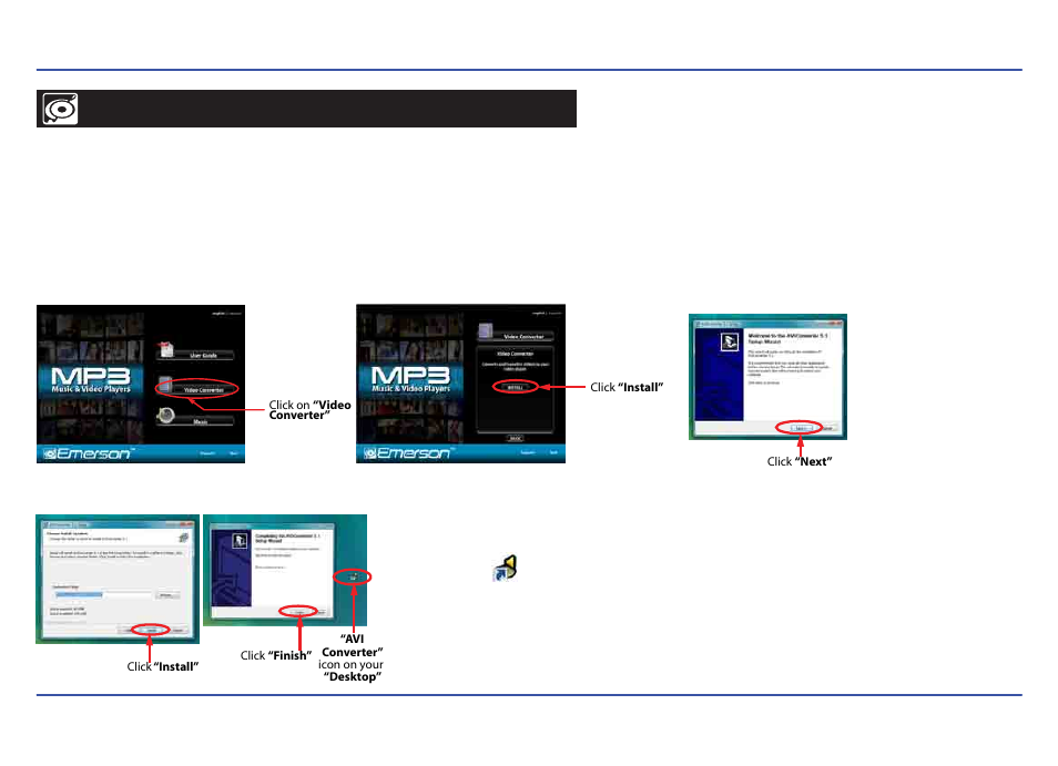 Creating avi videos | Emerson TOUCH SCREEN EMP588-4 User Manual | Page 18 / 31