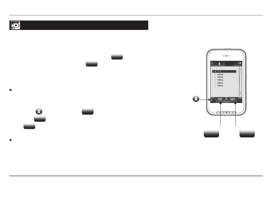 Browser, Deleting files | Emerson TOUCH SCREEN EMP588-4 User Manual | Page 25 / 31