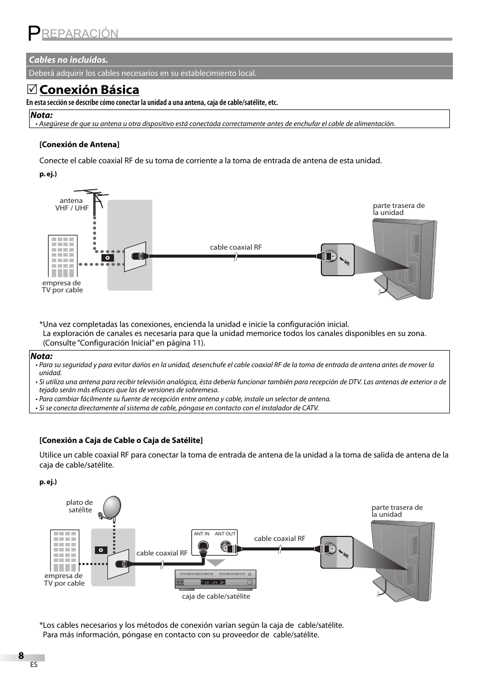 Reparación, Conexión básica | Emerson SLC195EM8 User Manual | Page 38 / 60