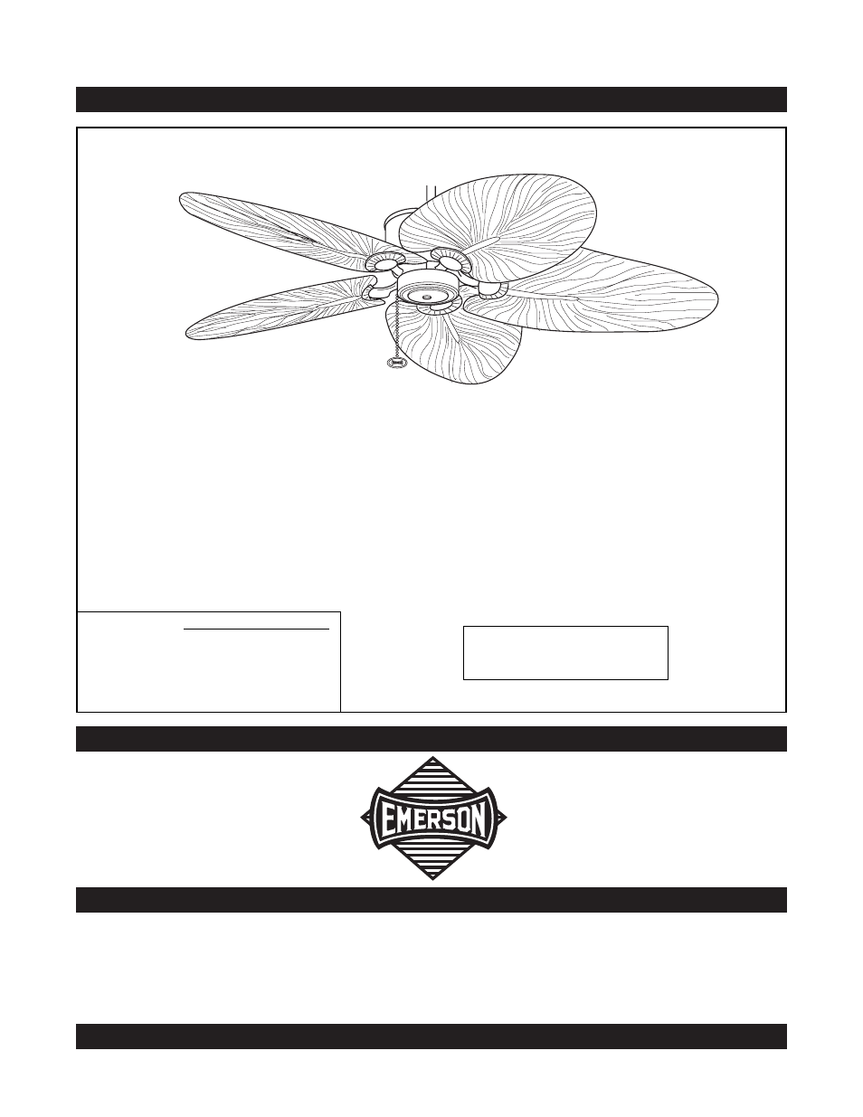 Emerson CF2000PW02 User Manual | 12 pages