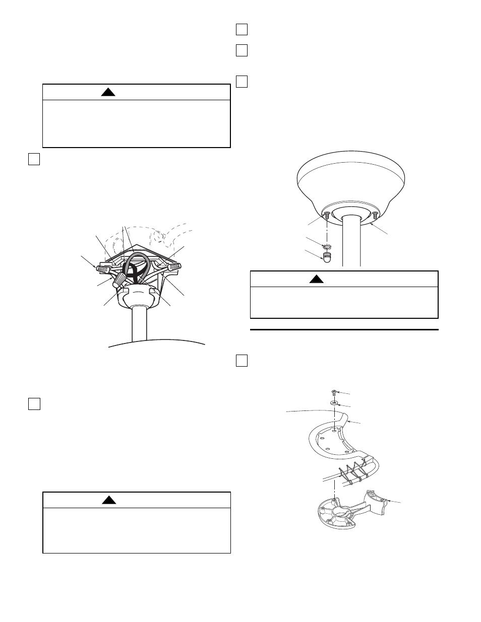 Installing fan blades, How to wire your ceiling fan, Warning | Emerson CF2000PW02 User Manual | Page 6 / 12