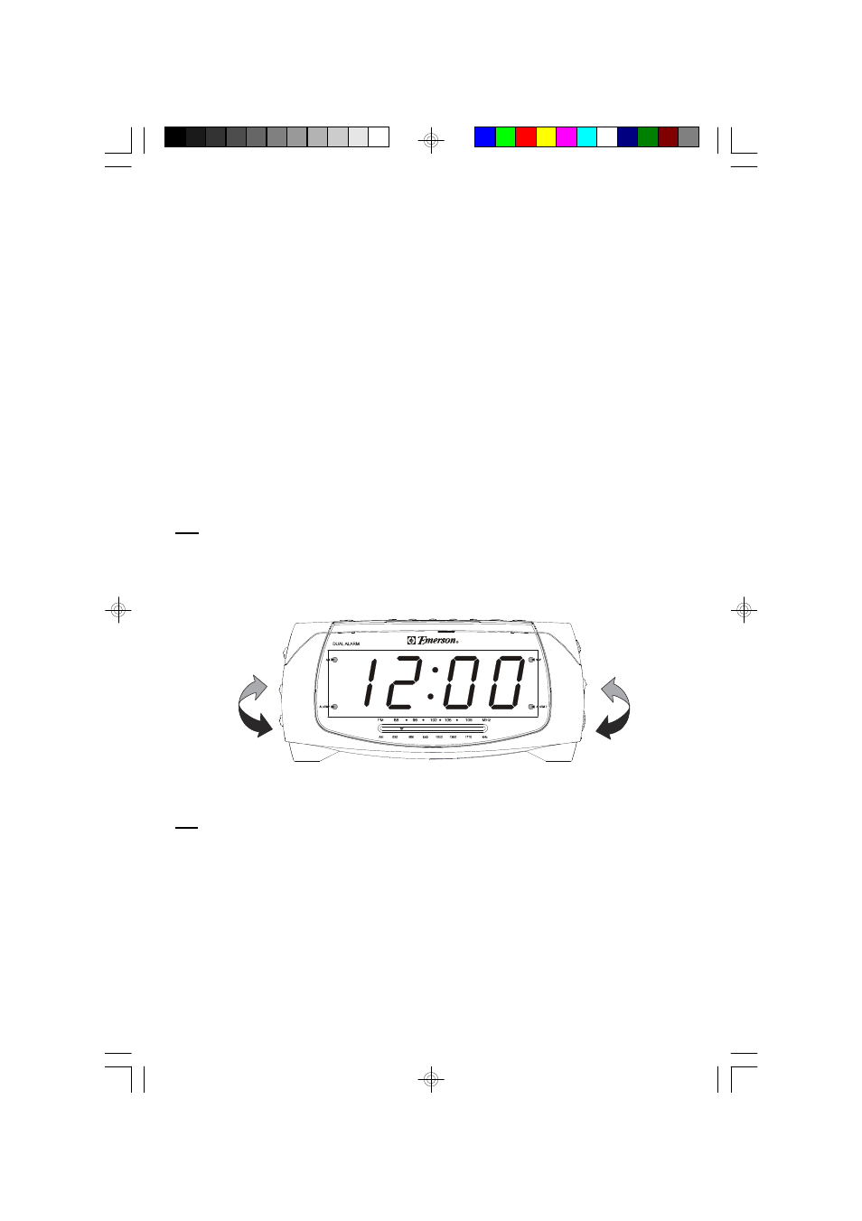 Listening to the radio | Emerson Radio CK5250 User Manual | Page 10 / 17