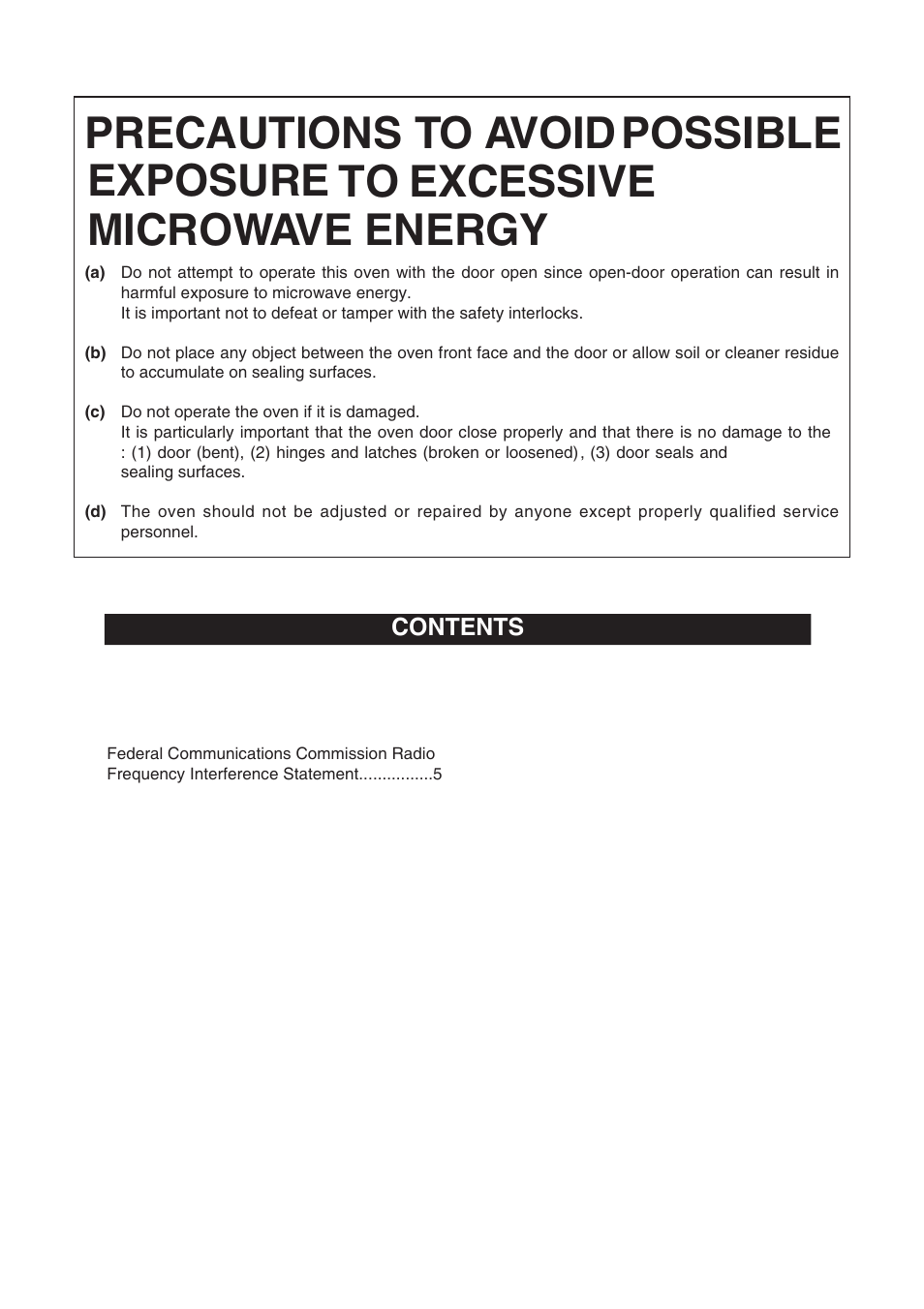 Emerson Radio MW8121SL User Manual | Page 2 / 32