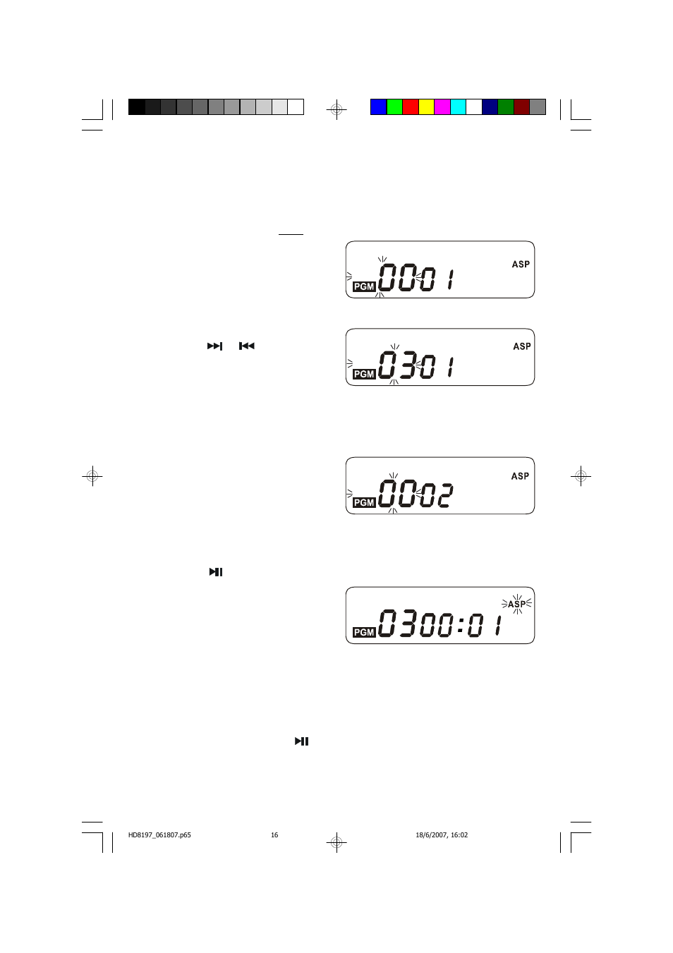 Programmed playback | Emerson Radio HD8197 User Manual | Page 17 / 20