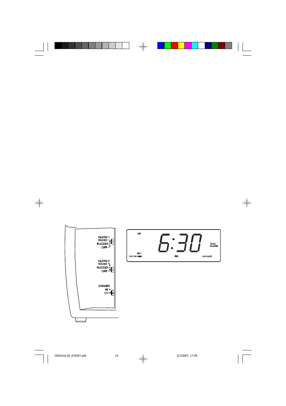 Wake to radio | Emerson Radio CKS3516 User Manual | Page 15 / 27