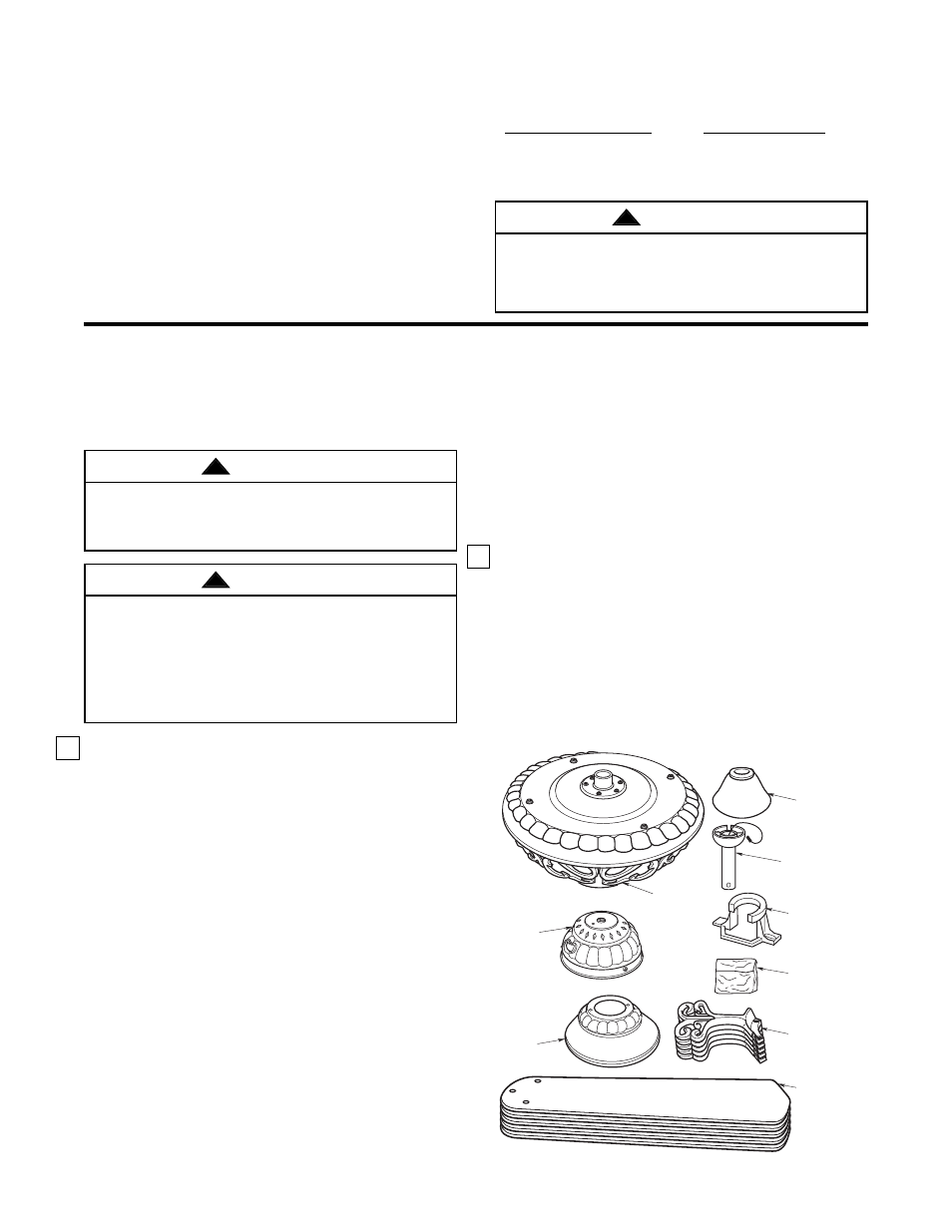 Unpacking instructions, Tools needed for assembly, Materials | Emerson CF670WB00 User Manual | Page 3 / 8
