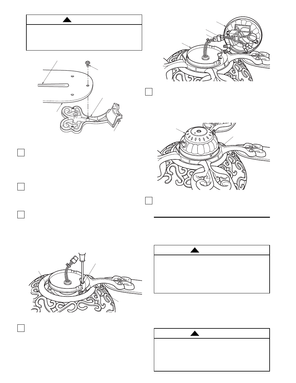 Electrical requirements, Warning | Emerson CF670WB00 User Manual | Page 5 / 8