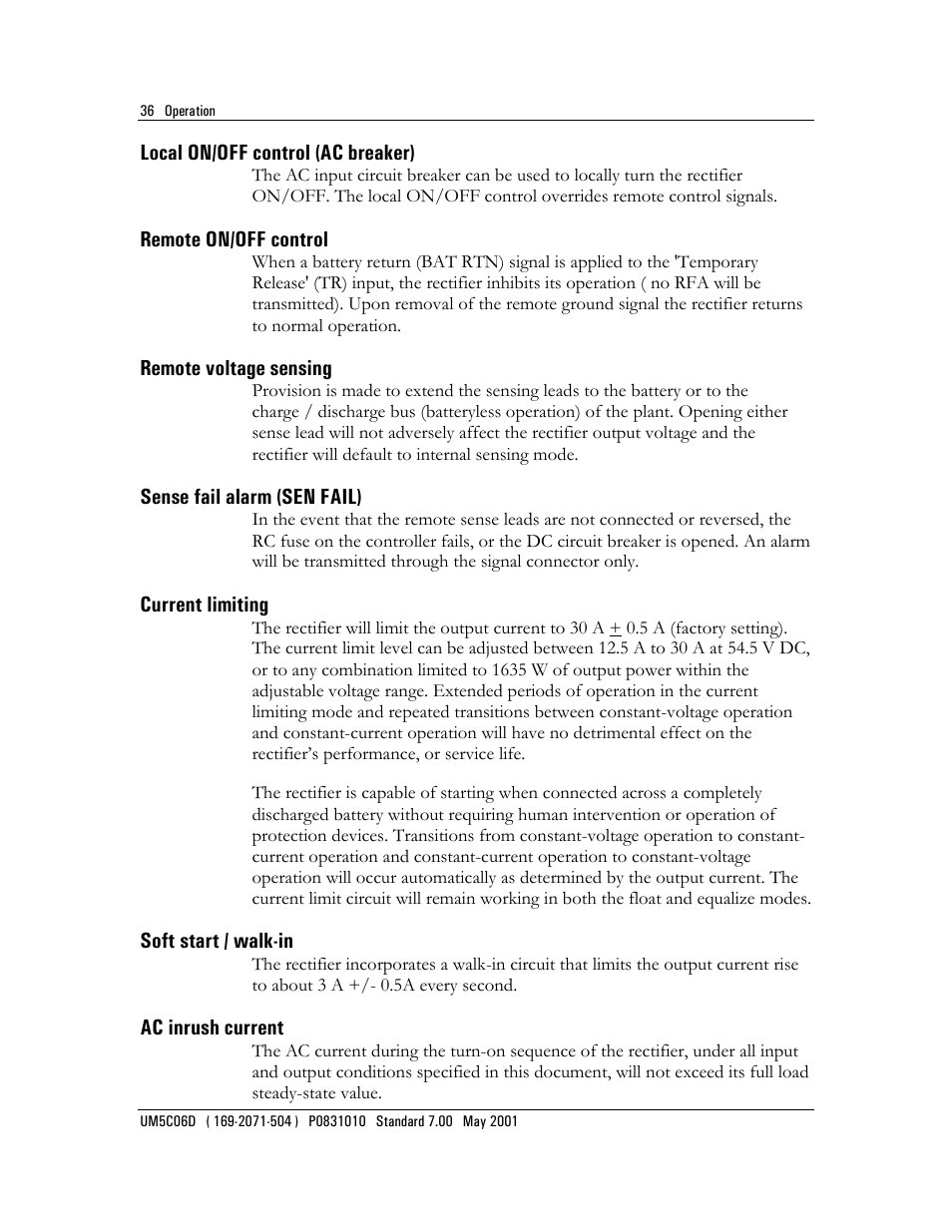 Emerson NT5C06D User Manual | Page 36 / 56