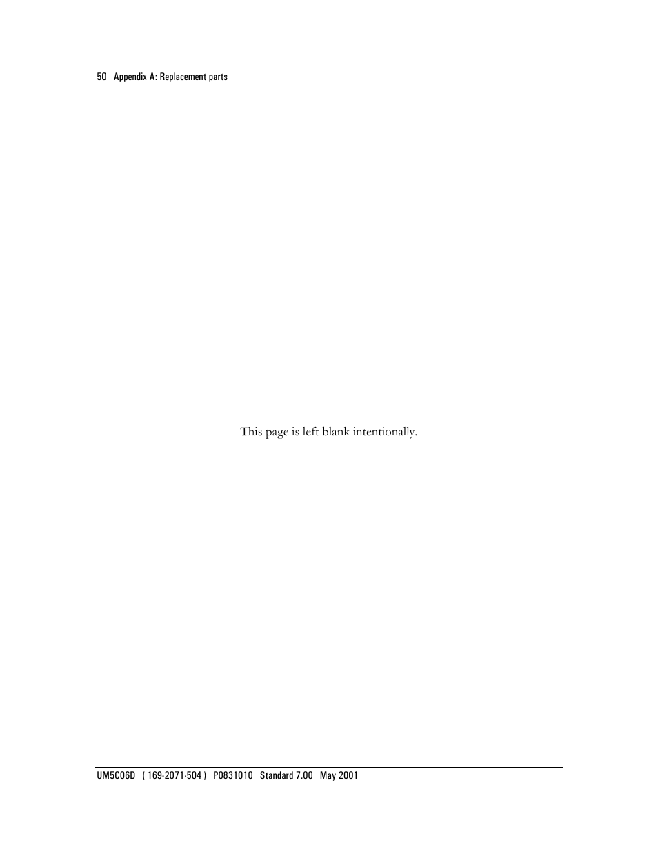 Emerson NT5C06D User Manual | Page 50 / 56