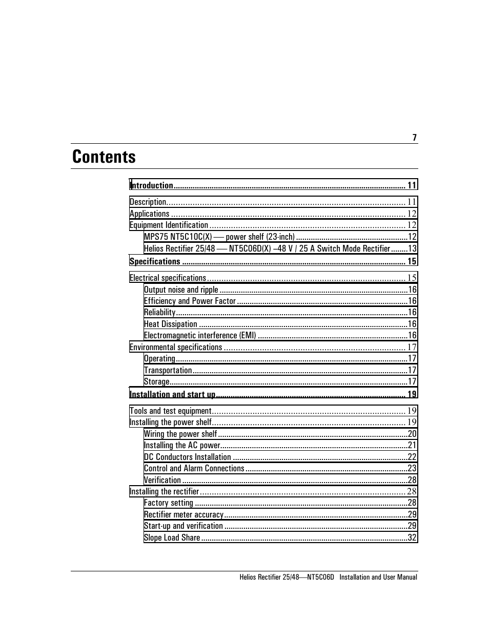 Emerson NT5C06D User Manual | Page 7 / 56