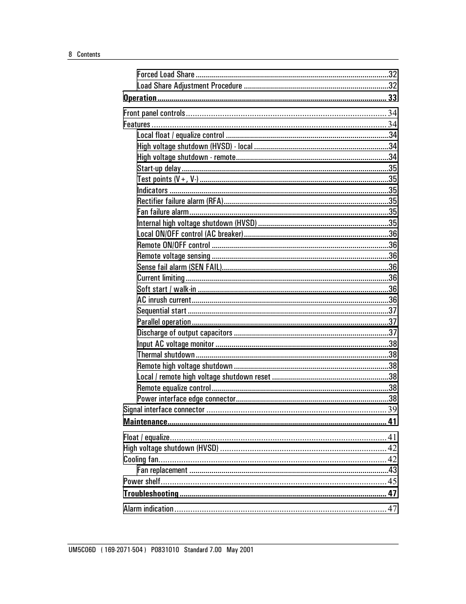 Emerson NT5C06D User Manual | Page 8 / 56