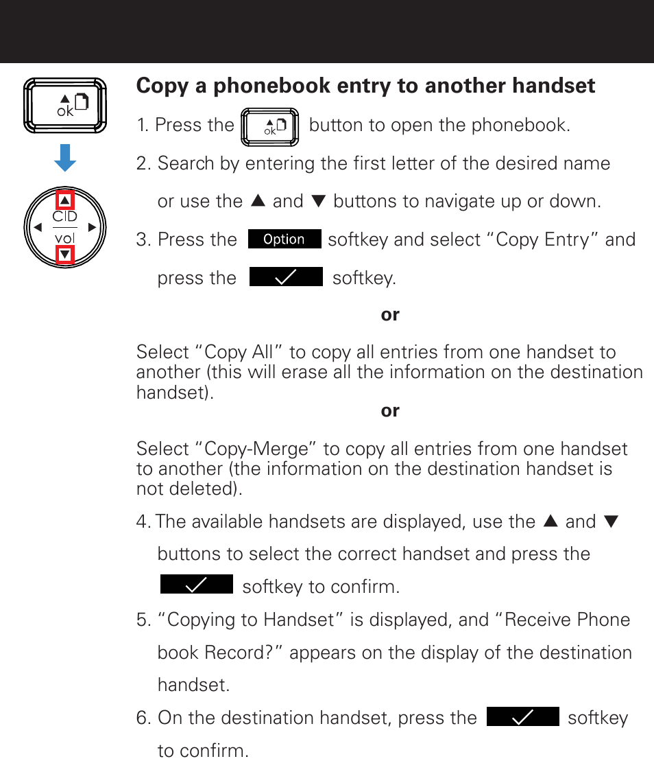 Additional handsets | Emerson EM6120-2 User Manual | Page 12 / 28