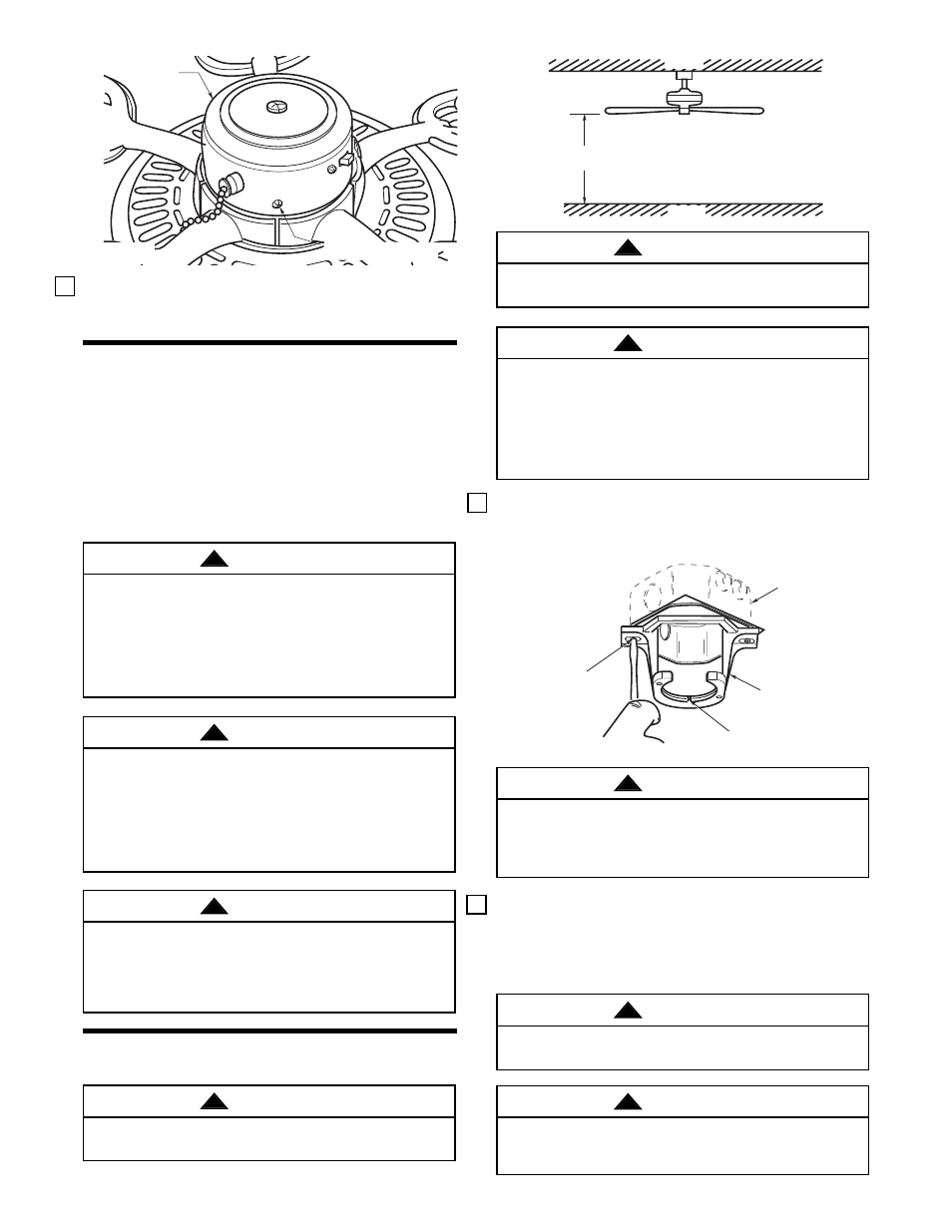 Electrical requirements, How to hang your ceiling fan | Emerson CF652BQ00 User Manual | Page 5 / 8