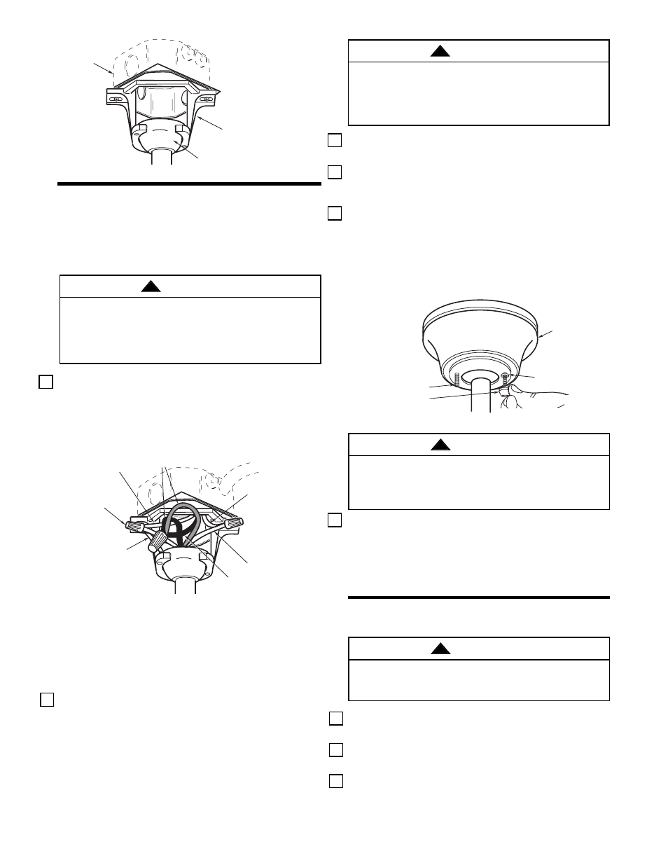 How to wire your ceiling fan, Using your ceiling fan, Warning | Emerson CF652BQ00 User Manual | Page 6 / 8