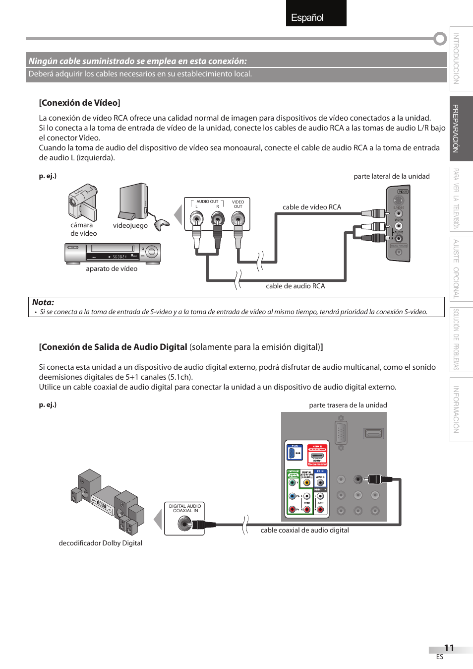 English español français | Emerson LC195EMX User Manual | Page 87 / 115