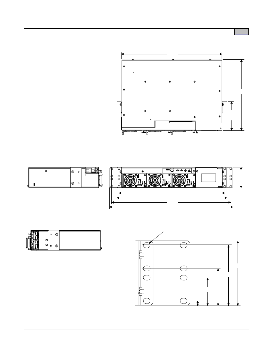 Physical size information, Overall dimensions, Physical size | Information | Emerson DC-DC Converter Module Mounting Shelf DCS4830 User Manual | Page 15 / 17