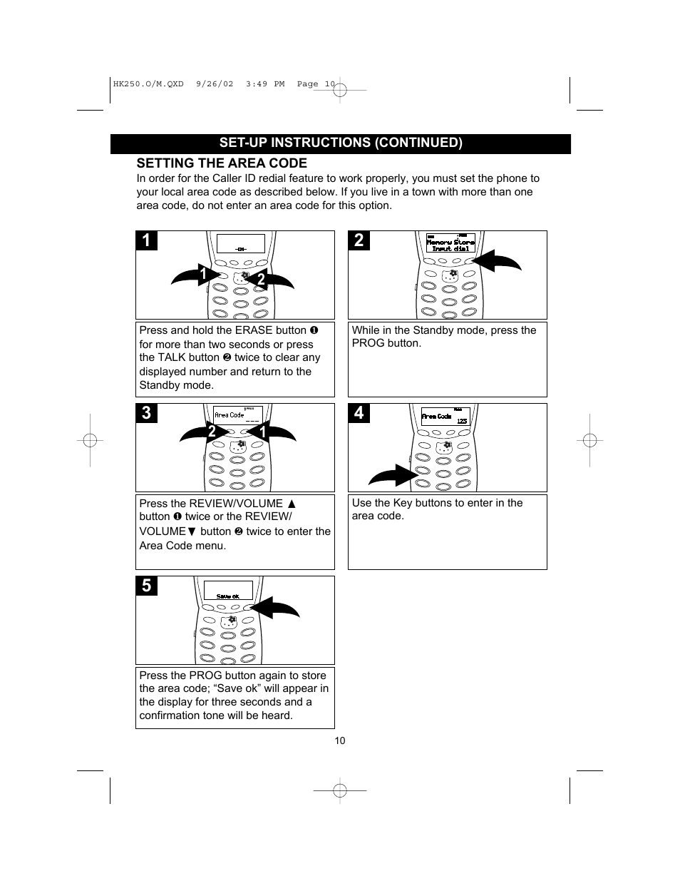 Emerson HK250 User Manual | Page 10 / 28