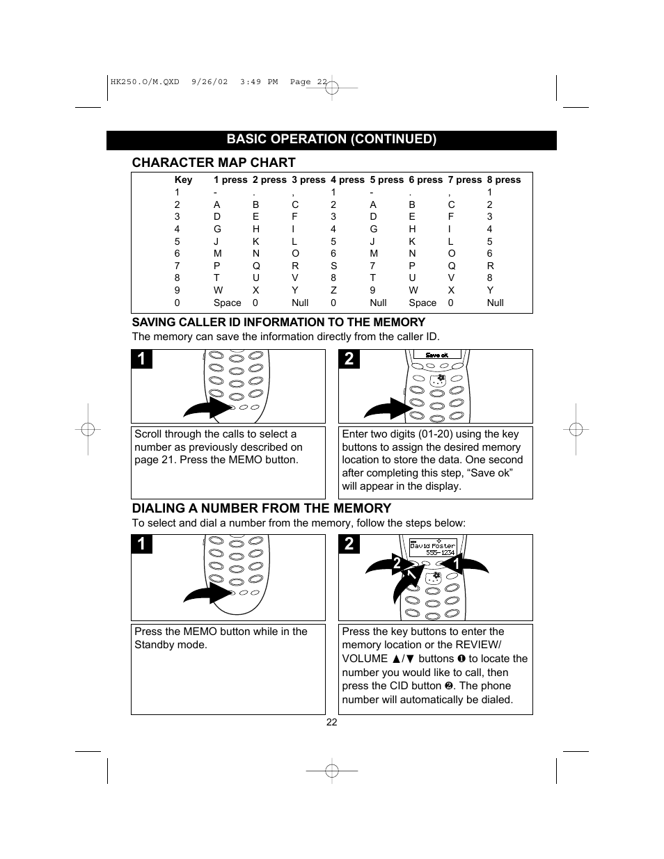Emerson HK250 User Manual | Page 22 / 28