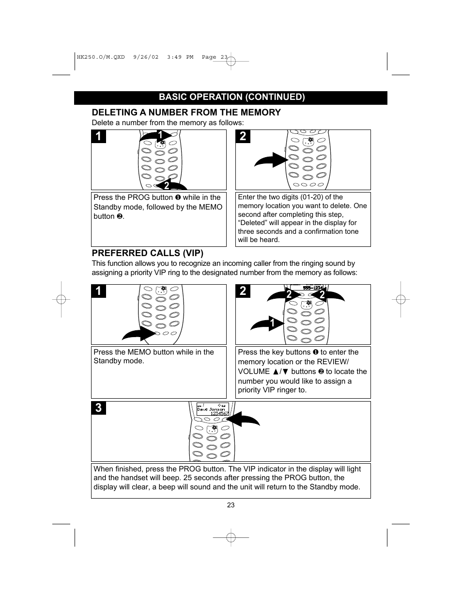 Emerson HK250 User Manual | Page 23 / 28