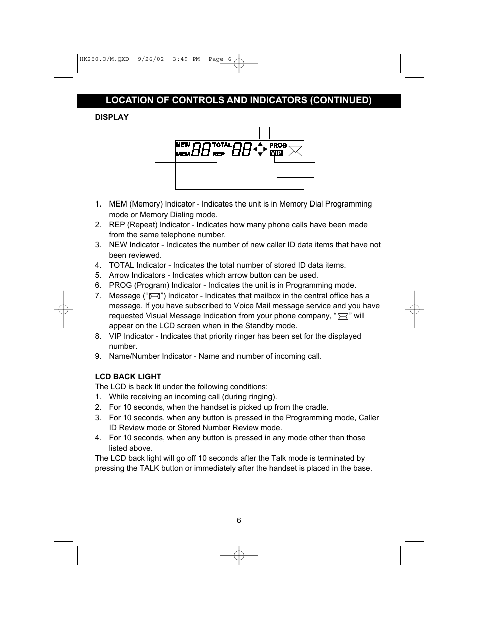Emerson HK250 User Manual | Page 6 / 28