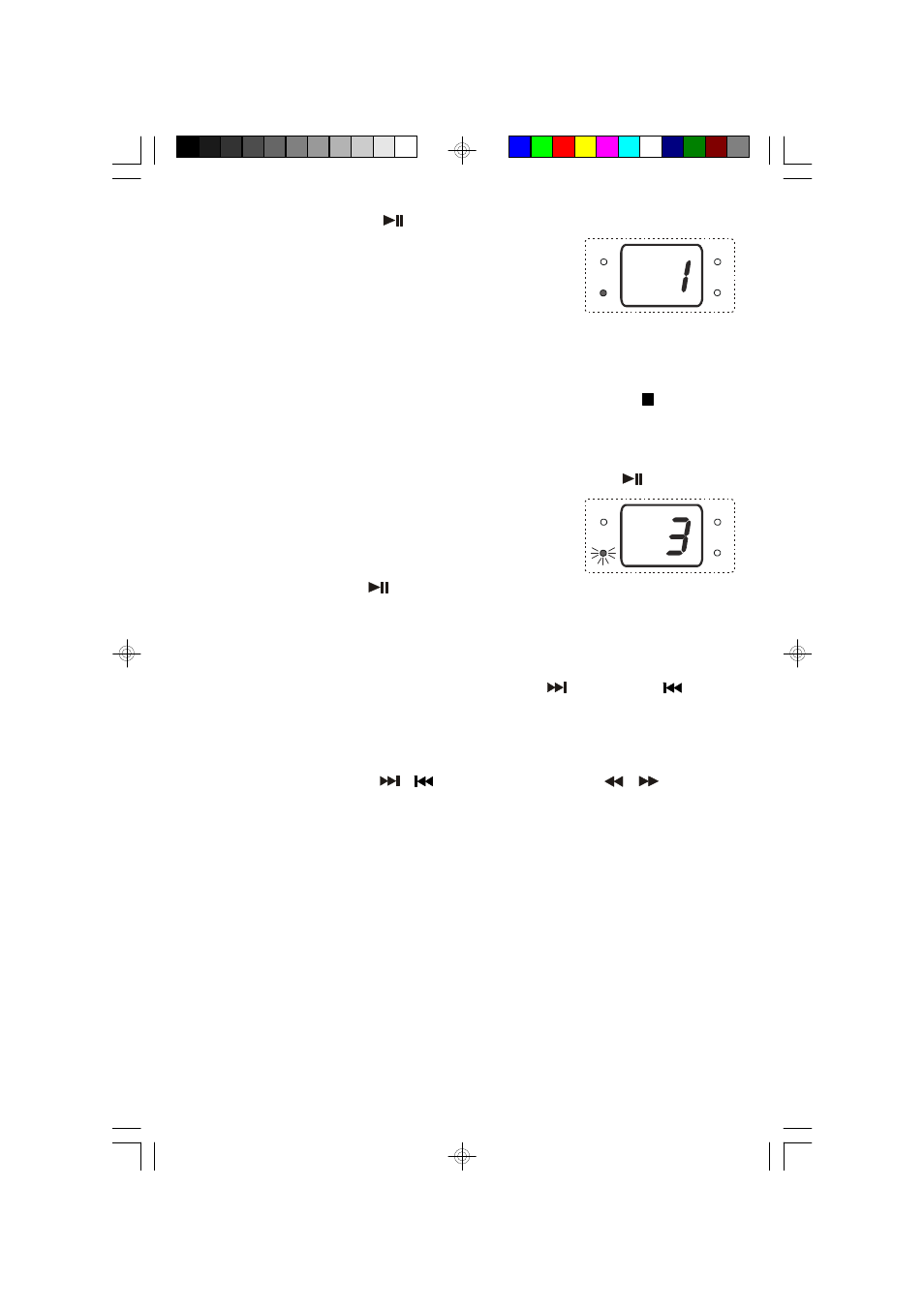 Pause control, Skipping tracks and high speed music search | Emerson Radio MS7616R User Manual | Page 15 / 22