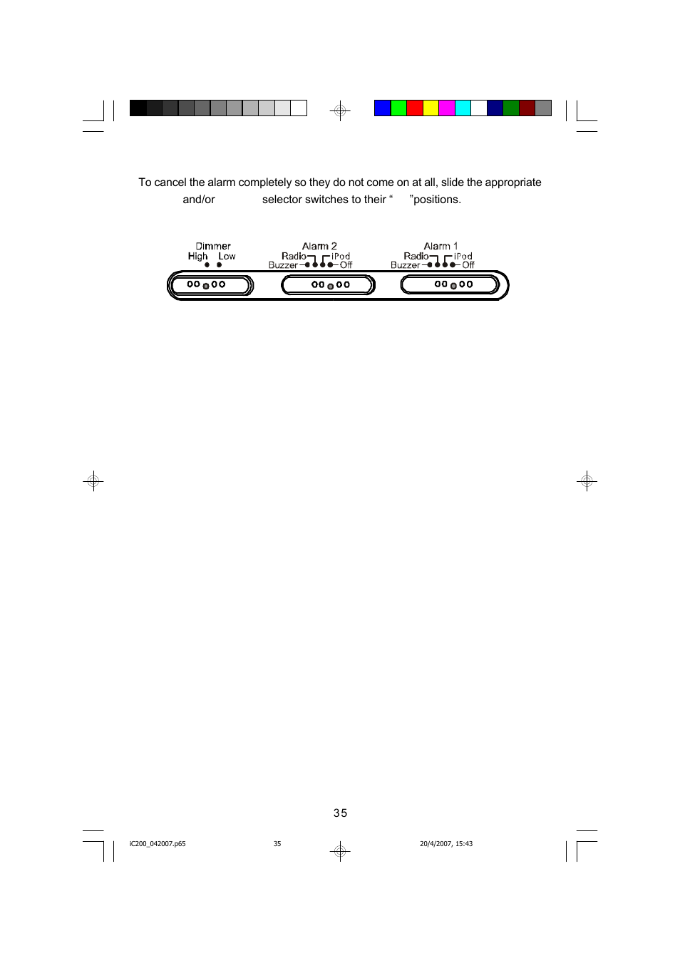 Emerson iC200 User Manual | Page 36 / 48