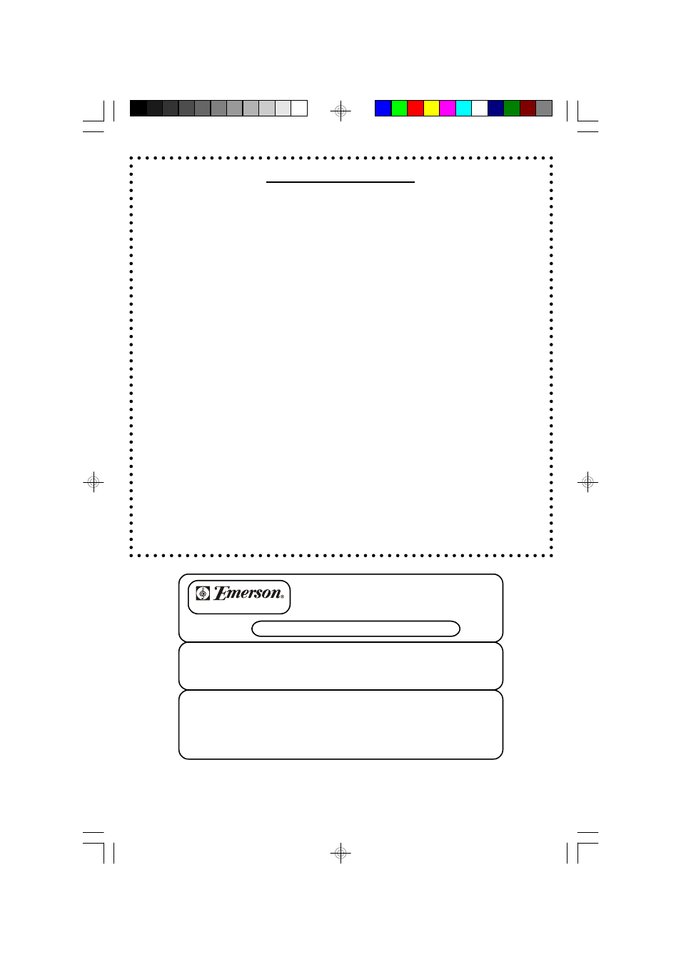 Limited warranty | Emerson Radio RP6289 User Manual | Page 10 / 11