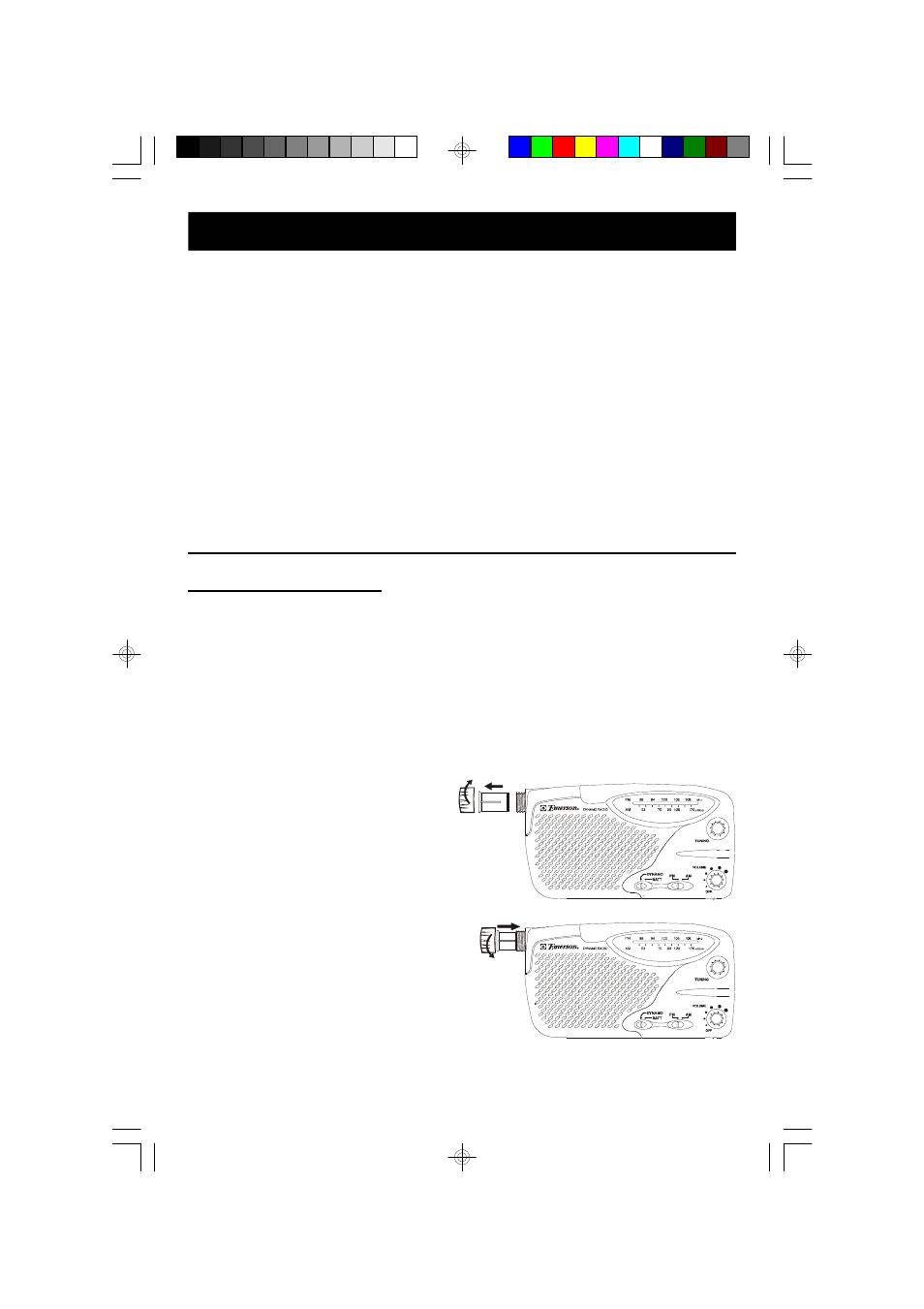 Emerson Radio RP6289 User Manual | Page 3 / 11