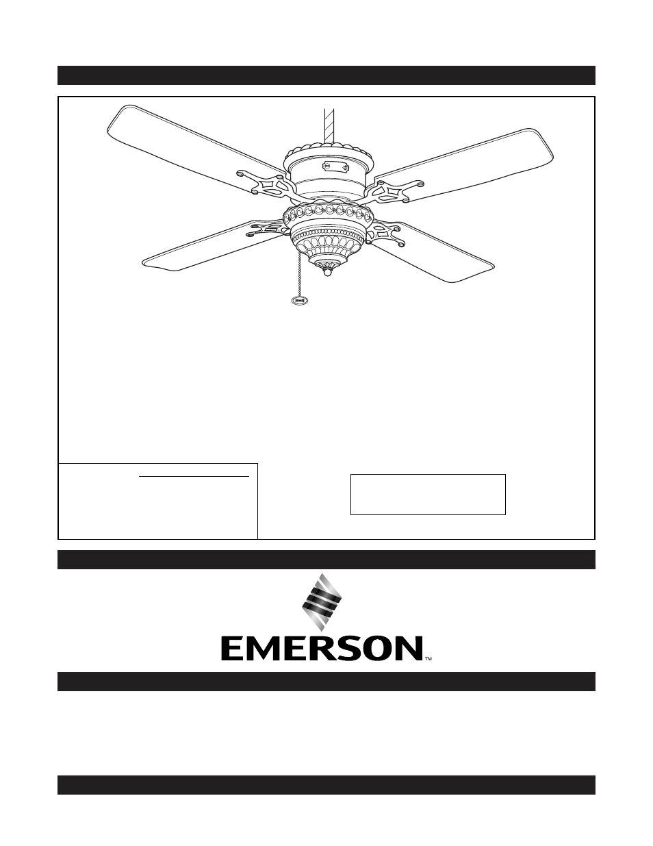 Emerson CORNERSTONE CF1AB01 User Manual | 12 pages