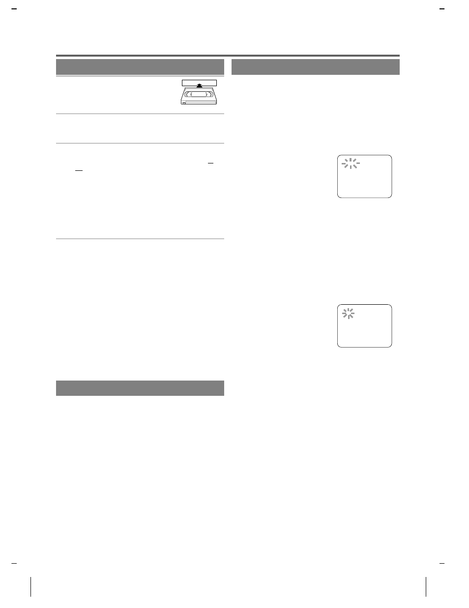 Playback function, Normal playback, Auto repeat playback | Search functions, Still/slow, Picture search, Time search, Index search | Emerson EWV401M User Manual | Page 9 / 16