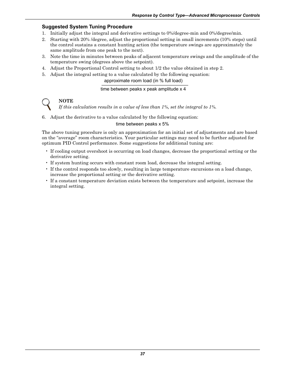 Suggested system tuning procedure | Emerson Liebert Deluxe System/3 DH User Manual | Page 45 / 80