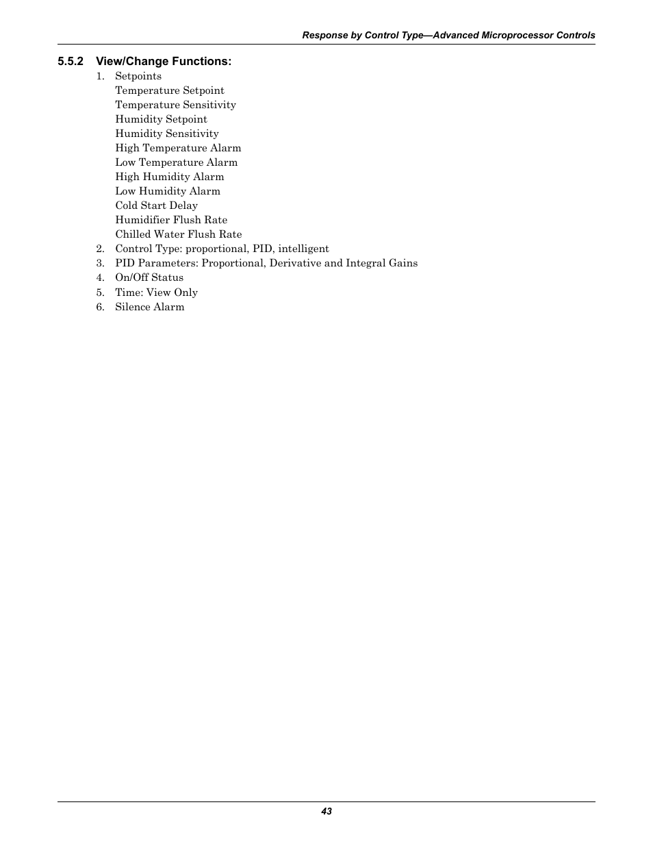 2 view/change functions, View/change functions | Emerson Liebert Deluxe System/3 DH User Manual | Page 51 / 80
