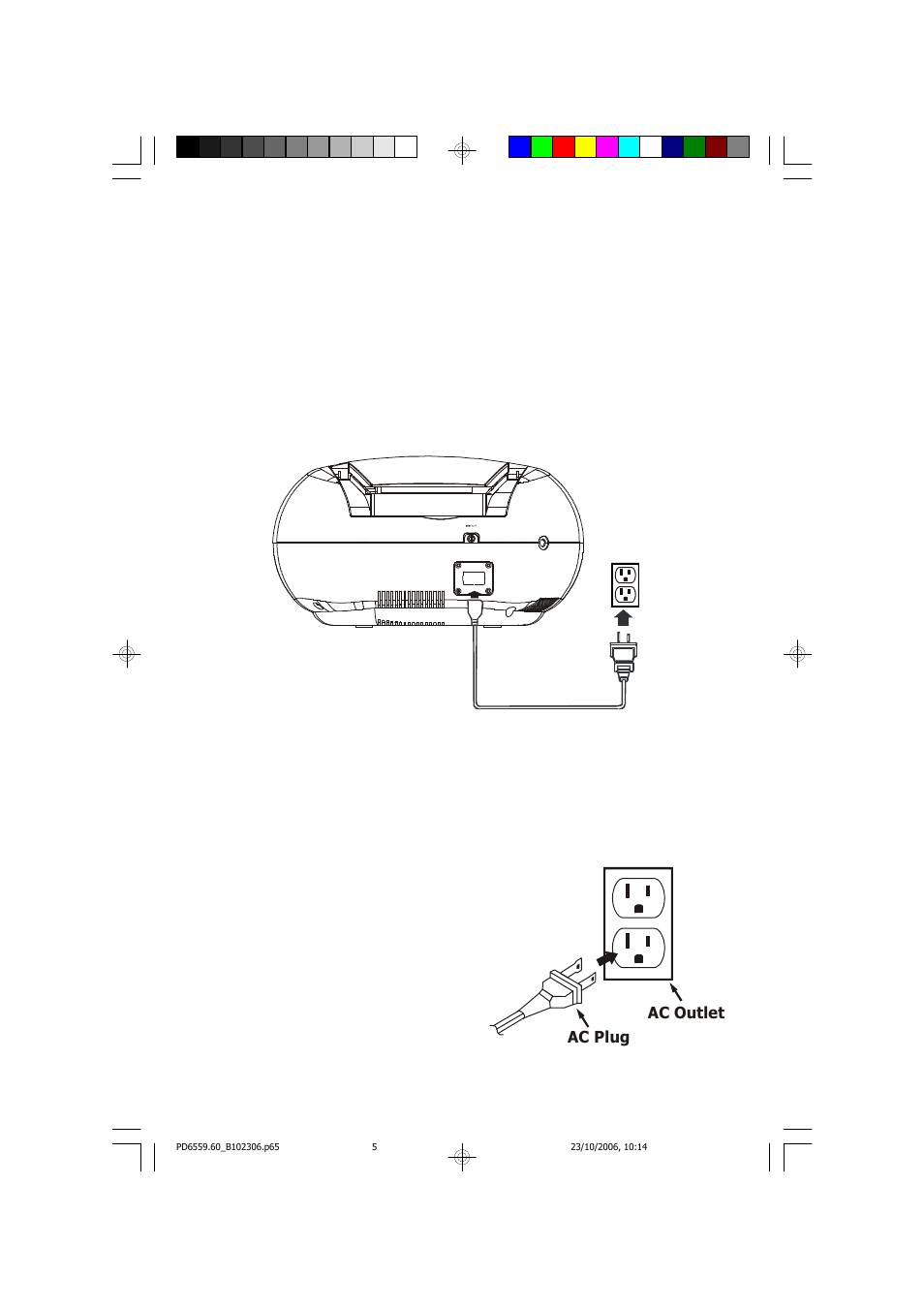 Emerson Radio PD6559 User Manual | Page 6 / 35