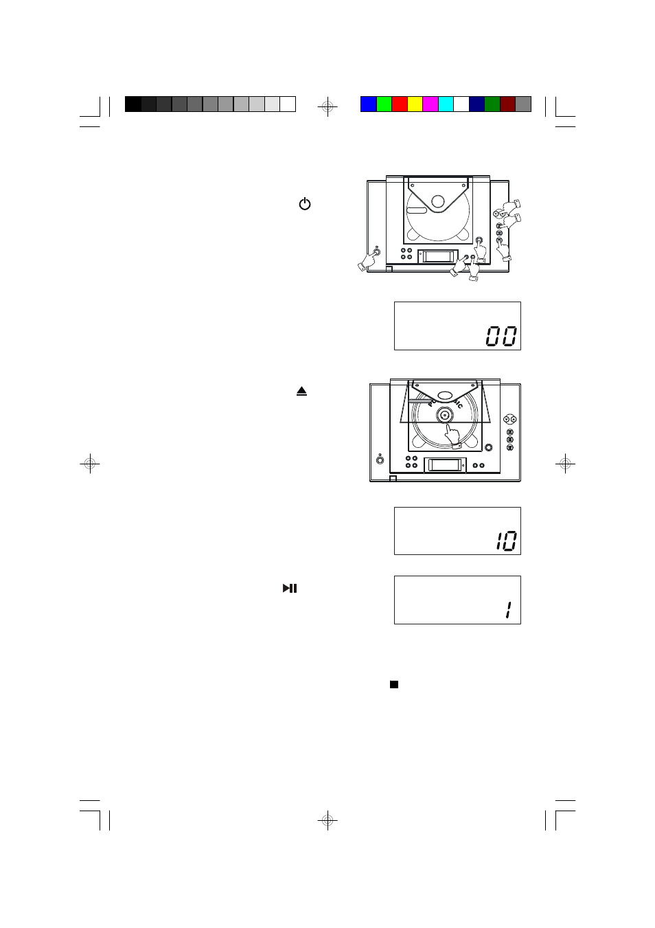 10 playing compact discs | Emerson Radio MS7608 User Manual | Page 11 / 20